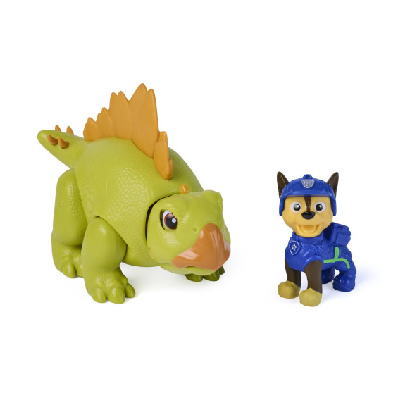 Paw Patrol The Dino Movie Figura Dinosaurio Pup Pals con Chase