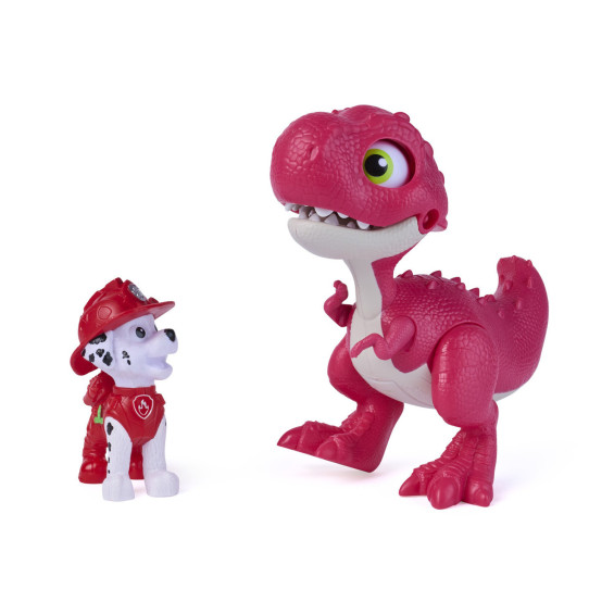 Paw Patrol The Dino Movie Figura Dinosaurio Pup Pals con Marshall