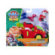 Paw Patrol The Dino Movie Vehículo Dino Rescue Fire Truck con Figura Marshall