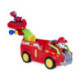 Paw Patrol The Dino Movie Vehículo Dino Rescue Fire Truck con Figura Marshall