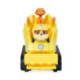 Paw Patrol The Dino Movie Vehículo Dino Rescue Bulldozer con Figura Rubble