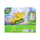 Paw Patrol The Dino Movie Vehículo Dino Rescue Bulldozer con Figura Rubble