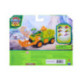 Paw Patrol The Dino Movie Vehículo Dino Rescue Recycler con Figura Rocky