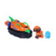 Paw Patrol The Dino Movie Vehículo Dino Rescue Hovercraft con Figura Zuma