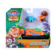 Paw Patrol The Dino Movie Vehículo Dino Rescue Hovercraft con Figura Zuma