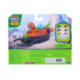 Paw Patrol The Dino Movie Vehículo Dino Rescue Hovercraft con Figura Zuma