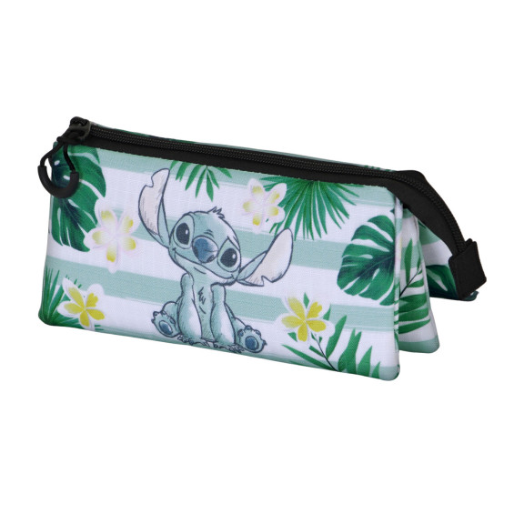 Estuche Portatodo Triple Lilo y Stitch Ocean