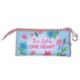 Disney Frozen 2 Heart-Estuche Portatodo Triple Azul