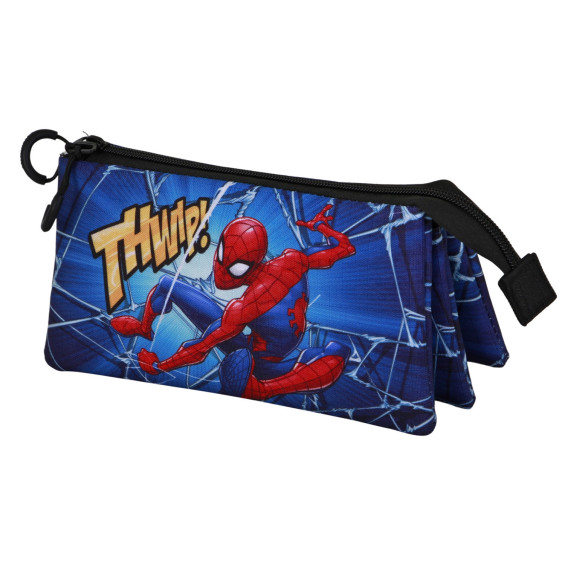 Estuche Portatodo Triple Spiderman Skills