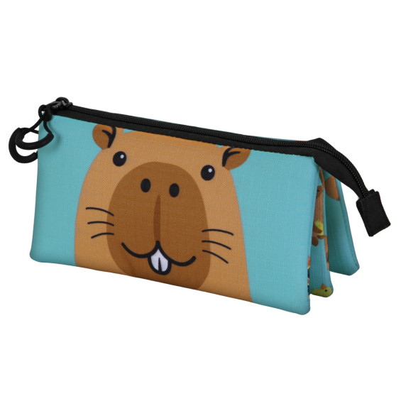 Estuche Portatodo Triple Oh My Pop! Capy