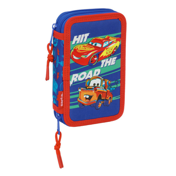 Cars Plumier Doble Pequeño 29 Piezas