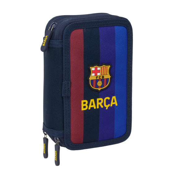 F.C. Barcelona Plumier Triple 37 Piezas