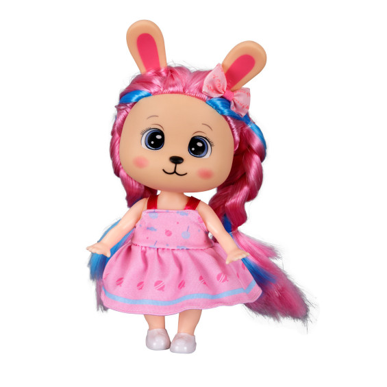 Muñeca Infantil Rainbow Rabbit Unicorn con Monedero de Peluche y Accesorios