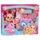 Muñeca Infantil Rainbow Rabbit Unicorn con Monedero de Peluche y Accesorios