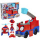 Spidey and his Amazing Friends Rescue-Webs Camión de Bomberos y Figura de Spidey