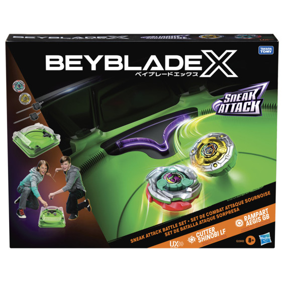 Beyblade X Sneak Attack Set de Batalla Ataque Sorpresa