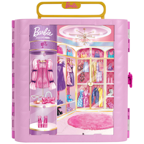 Barbie Deluxe Style Armario con Accesorios