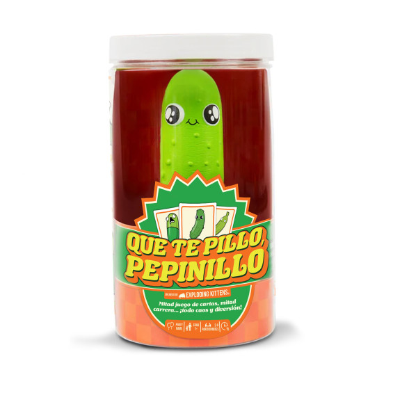 Que te Pillo Pepinillo Juego de Cartas