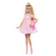 Barbie Muñeca Barbie Deluxe Style Nº 3 con Vestido Barbiecore en Rosa Pastel con Lazo Extragrande y Pelo Rubio