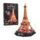 Puzzle 3D Torre Eiffel con Luz 51 Piezas
