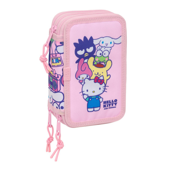 Hello Kitty Plumier Triple 37 Piezas