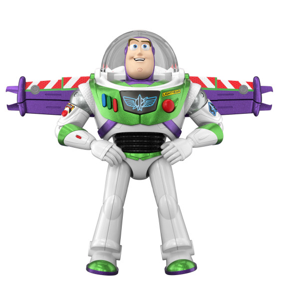 Disney Pixar Toys Story 5 Figura Deluxe Buzz Lightyear Edición Alta Tecnología