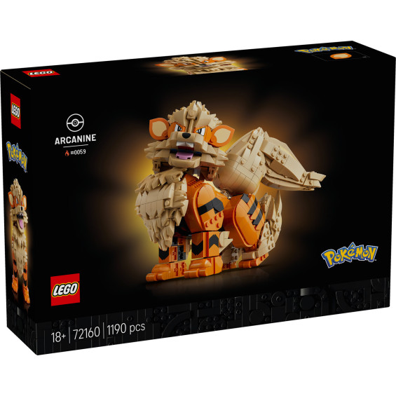 LEGO Pokémon Arcanine - 72160
