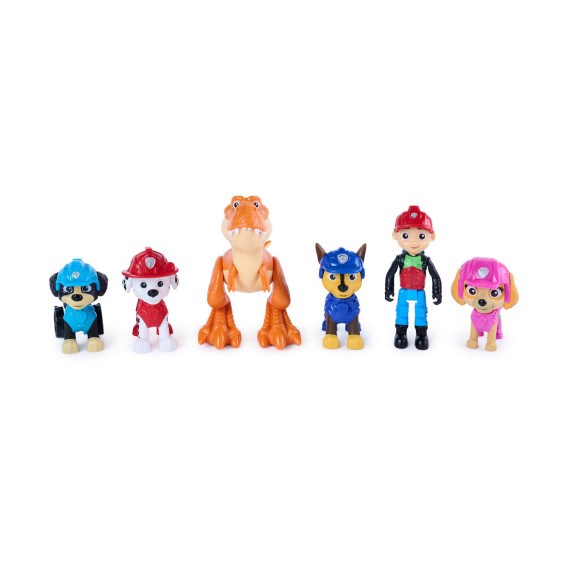 Paw Patrol The Dino Movie Set 6 Figuras
