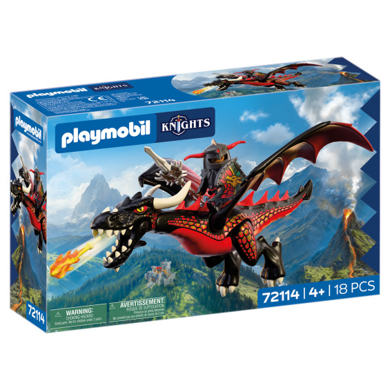 PLAYMOBIL Knights Dragón Negro - 72114