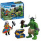 PLAYMOBIL Knights Troll con Tesoro de Caballero León - 72116