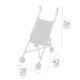 Silla de Muñecas Plegable