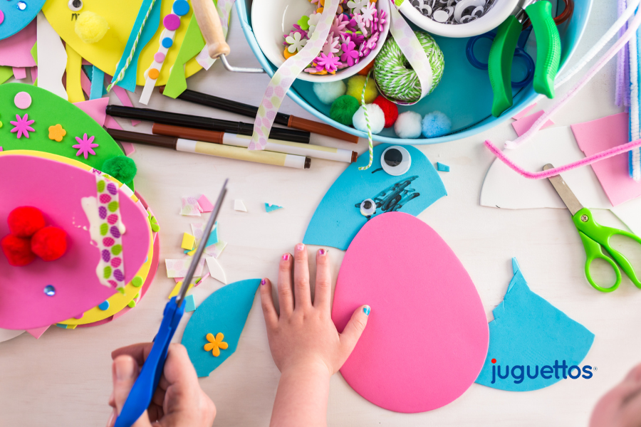 ¡Manitas a la obra! Manualidades fáciles para niños y niñas en casa