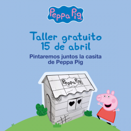 PINTA LA CASA DE PEPPA PIG