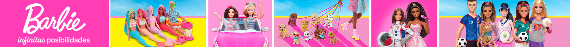 Barbie: muñecas, juguetes y accesorios